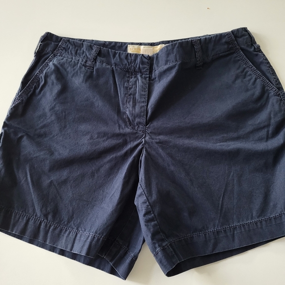 J. Crew City Fit Navy Shorts - Picture 1 of 3
